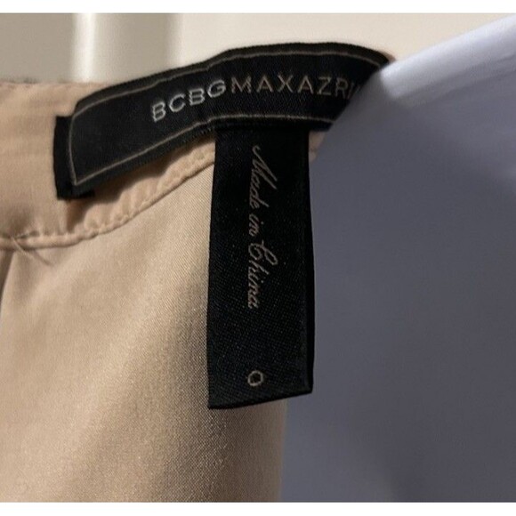 BGBG Maxazria Cailean Black Floral lace Cutout Long Dress Size 0 Preowned - Picture 16 of 16